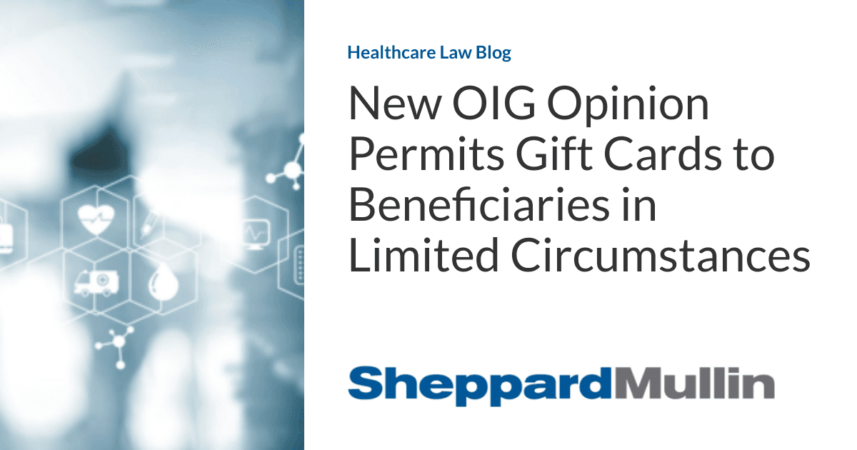 Yangi OIG fikri cheklangan sharoitlarda benefitsiarlarga sovg’a kartalariga ruxsat beradi