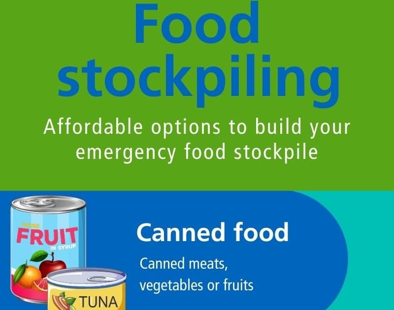 Tayyor bo’ling: Favqulodda oziq-ovqat zaxirasi!