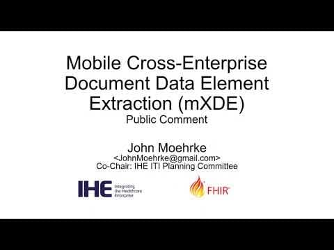 Sog’liqni saqlash almashinuvi standartlari: IHE IT-Infrastructure Spring 2023