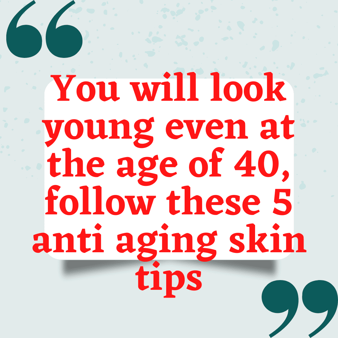 Siz 40 yoshda ham yosh ko’rinasiz, terining qarishga qarshi 5 ta maslahatiga amal qiling